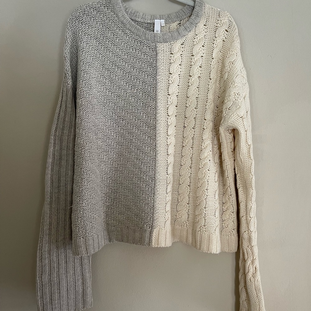 Anthropologie knit sweater size Large